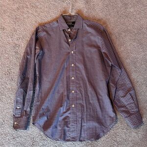 Ralph Lauren Purple and Green Plaid Button Down